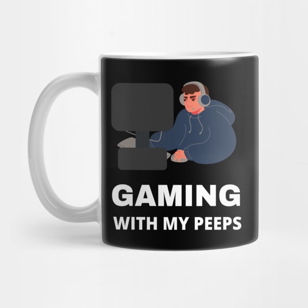 Gaming with my peeps by InspiredCreative